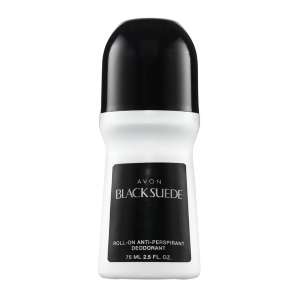 Avon Black Suede Roll-On Antiperspirant Deodorant